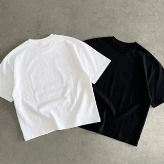Men's boxy-fit heavyweight cotton T-shirt · 3