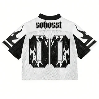 Men's oversized sports jersey · 2