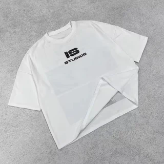 Men's oversized boxy-fit heavyweight cotton T-shirt · 2