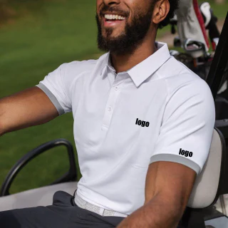 Polyester/spandex polo shirt · 1