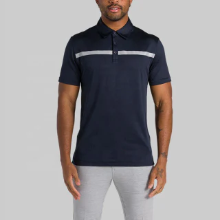 Polyester/spandex polo shirt · 4