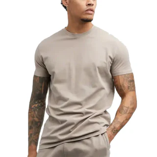 Men's quick-dry cotton/spandex T-shirt · 4