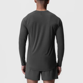Camiseta oversize de hombre de algodón de manga larga · 4
