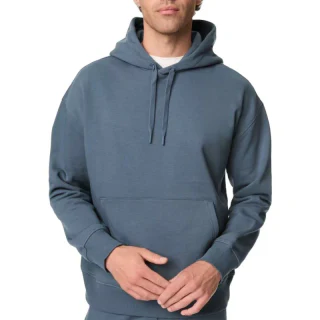 Men's oversized heavyweight cotton hoodie · 1