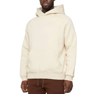 Felpa con cappuccio oversize da uomo in cotone · 1