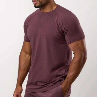 Camiseta masculina de algodão/poliéster · 4