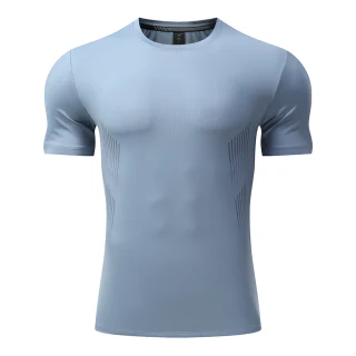 Camiseta masculina de secagem rápida · 4
