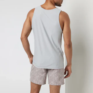 Men's sleeveless cotton tank top · 2
