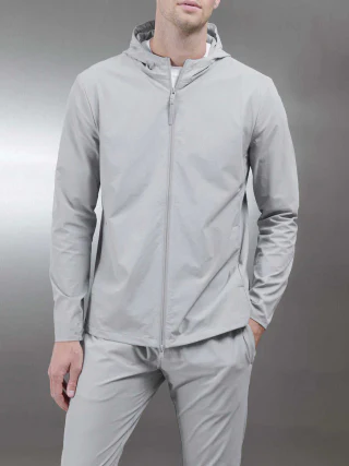 Men's slim-fit lightweight nylon jacket · 6