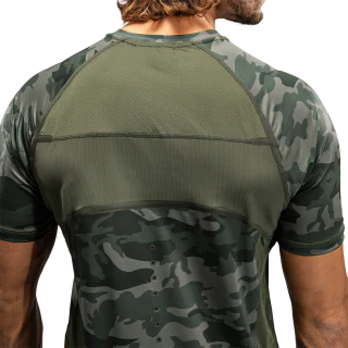 Camiseta masculina de algodão/poliéster · 2