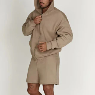 Unisex heavyweight zip-up tracksuit · 1