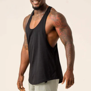 Camiseta sin mangas de secado rápido para hombre. · 1