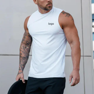 Camiseta sin mangas para hombre · 1