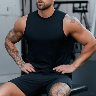 Camiseta sin mangas para hombre · 3