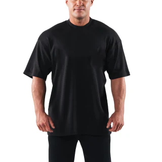Men's oversized heavyweight cotton T-shirt · 1