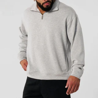 Men's lightweight quarter-zip sweatshirt · 330 GSM · 3