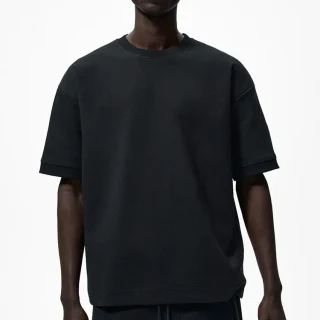 Men's oversized crew-neck cotton sweatshirt · 6