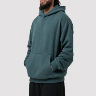 Men's oversized cotton/polyester hoodie · 2