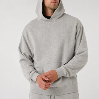 Unisex-Kapuzenpullover aus schwerer, übergroßer Baumwolle · 1