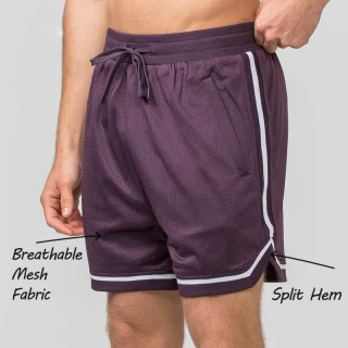Pantaloncini da uomo in poliestere ad asciugatura rapida · 2