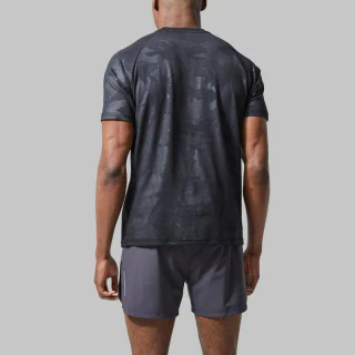 T-shirt da uomo in poliestere/elastan ad asciugatura rapida · 3