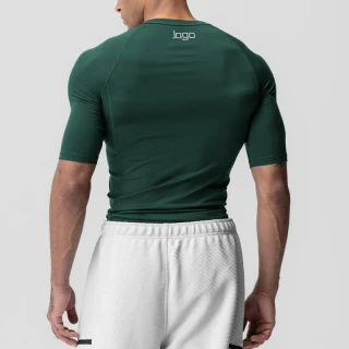 Camiseta raglán slim fit de secado rápido para hombre · 2