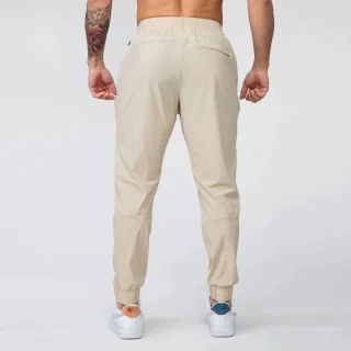 Men's lightweight nylon joggers · 3
