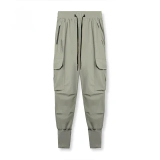 Men's slim-fit polyester/nylon joggers · 5