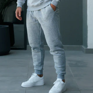 Pantalon de jogging unisexe en coton épais · 1