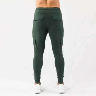 Slim-fit cargo cotton joggers · 4