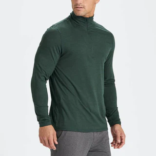 Camisa masculina de manga comprida de secagem rápida · 1