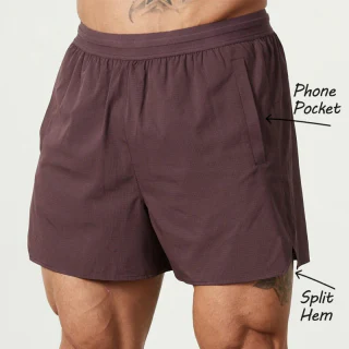 Short homme en polyester à séchage rapide · 2