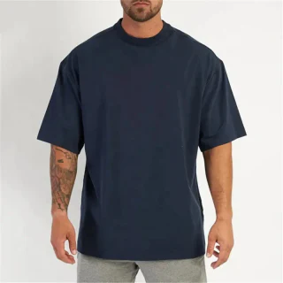 メンズ オーバーサイズ コットン Tシャツ · 2