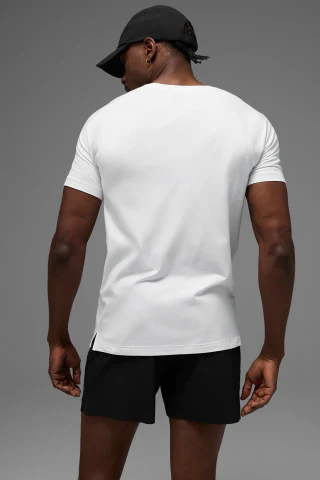 Men's quick-dry crew-neck cotton T-shirt · 3