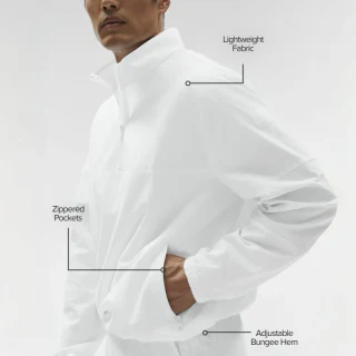 男士輕質半拉鍊尼龍夾克 · 2