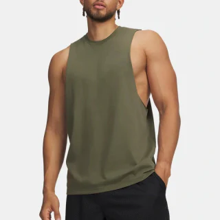 Men's cotton/polyester tank top · 1