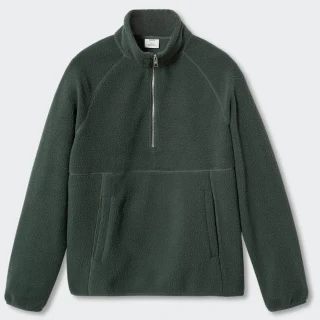 Men's half-zip polyester sweater · 3