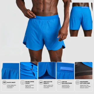 Men's quick-dry polyester shorts · 2