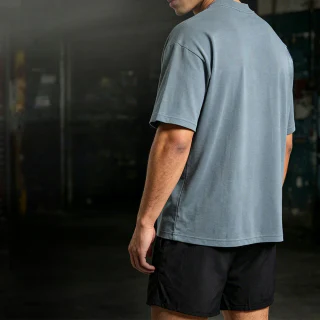 Camiseta de hombre oversize boxy fit de algodón · 3