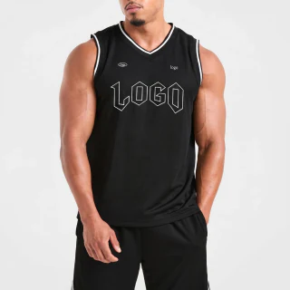 Camiseta de tirantes ligera de poliéster para hombre · 1