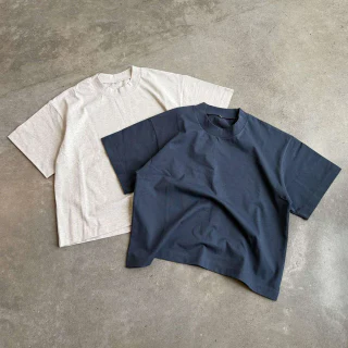 เสื้อยืดผ้าฝ้ายเนื้อหนาทรงหลวมสำหรับผู้ชาย · 3