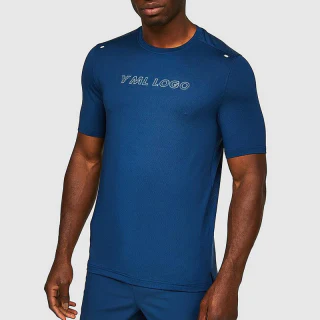 Men's quick-dry polyester/spandex T-shirt · 4