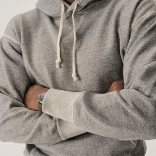 Herren-Kapuzenpullover aus Baumwolle · 2