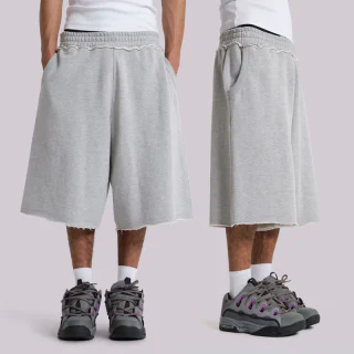 Shorts in cotone pesante · 1