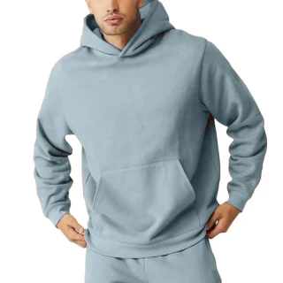 Men's oversized heavyweight cotton hoodie · 3
