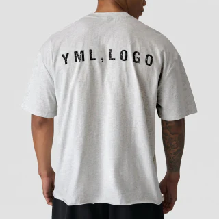 Camiseta oversize de algodón pesado · 1