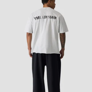 Camiseta oversize de algodón pesado · 4