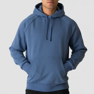 Herren-Kapuzenpullover aus schwerer Baumwolle · 1