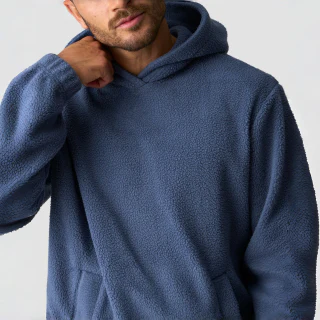 Men's polyester hoodie · 2