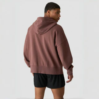 Herren-Kapuzenpullover aus Baumwolle in Übergröße · 2